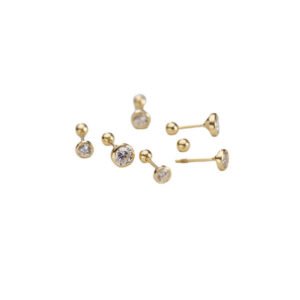 14k gold earrings