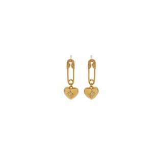 Love 14k Gold Earrings